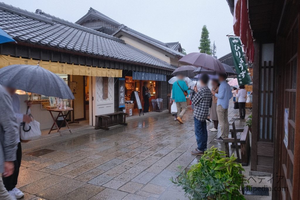 おかげ横丁の通路