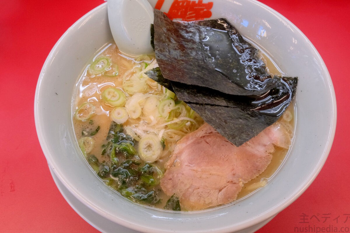 ラーメン山岡家の油膜